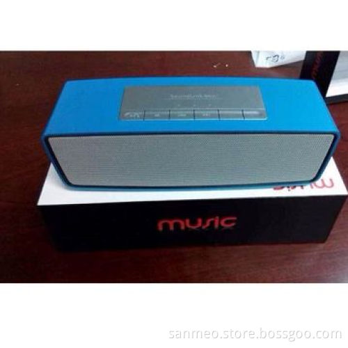 Bluetooth Speaker Wireless, Portable Loud Stereo, 6W with FM Radio, Supports TF Card